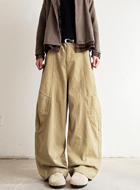 现货 男女工装水洗休闲裤8067P58