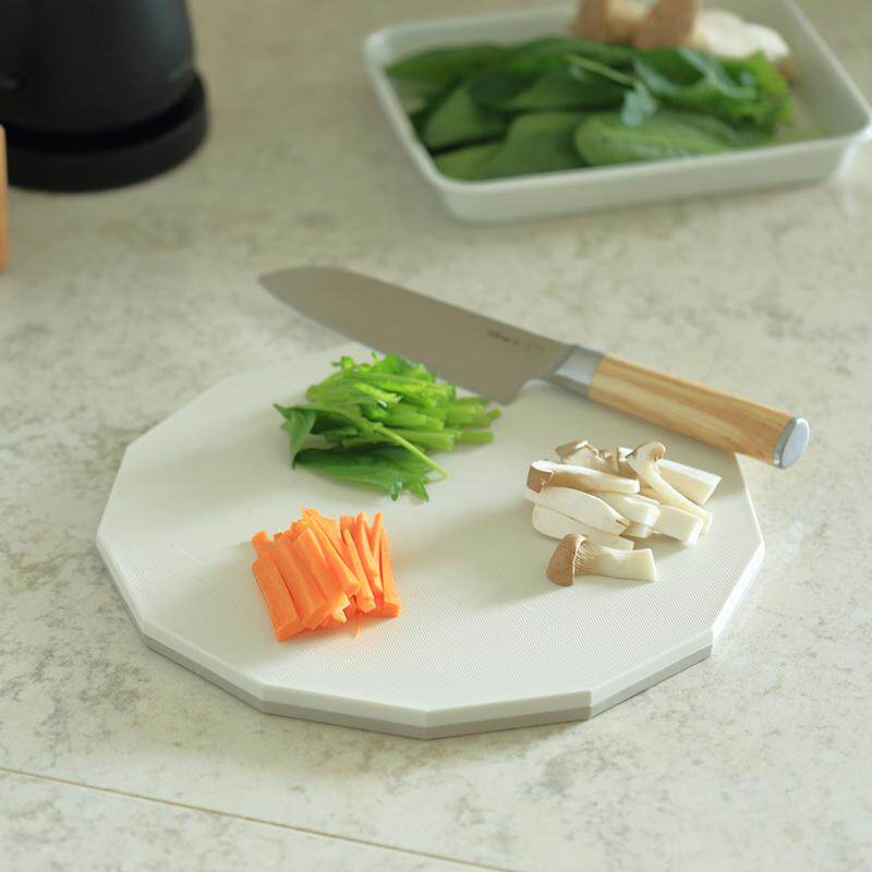 圆形菜板日本进口抗菌除味砧板加银离子防霉切菜板水果案板双面