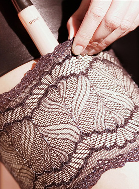 意大利Sassy Stash特工蕾丝袜腿包性感粉色紫色塑形套美腿大长腿