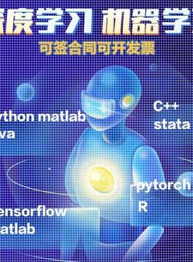 python深度学习机器学习优化算法跑程式设计服务代码复现指导编写