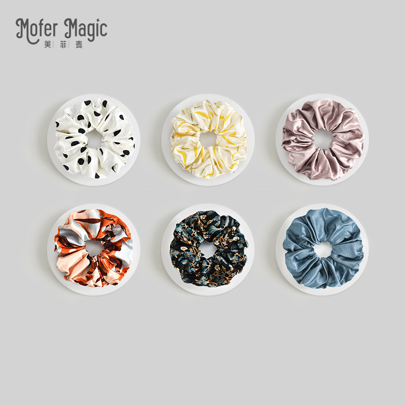 轻奢美菲真丝高级感l号大肠发圈