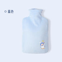 The brand-new thickened Leshier hot water bag is a cute cartoon PVC inner liner with a fabric cover that can prevent scalding thumbnail 3