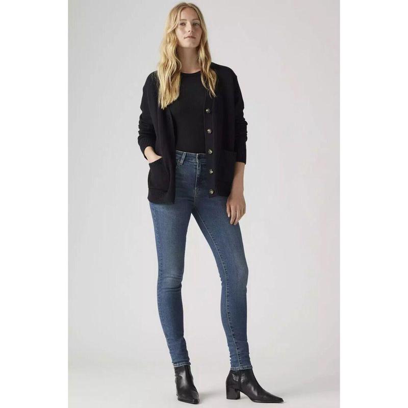 海外代购Levi’s/李维斯女士运动牛仔裤弹力贴合塑形显瘦高腰