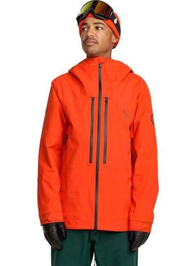 代购Volcom男士冲锋衣防水防风透气户外夹克连帽长袖滑雪服