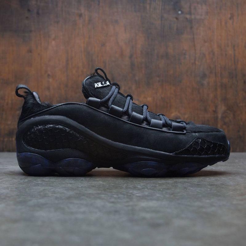 海外代购Reebok/锐步男士板鞋DMX缓震舒适脚感低帮黑色日常休闲
