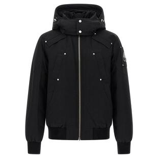 代购MOOSE KNUCKLES慕斯纳可兹男士羽绒服保暖防风连帽长袖拉链徽