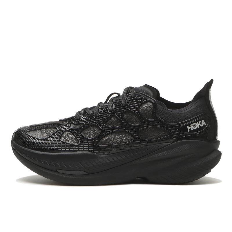 代购Hoka OneOne男女跑鞋高能量回馈缓震性能轻量化专业跑鞋黑色