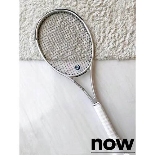 代购Wilson PRO STAFF 97威尔胜个性定制网球拍银色刻字训练比赛