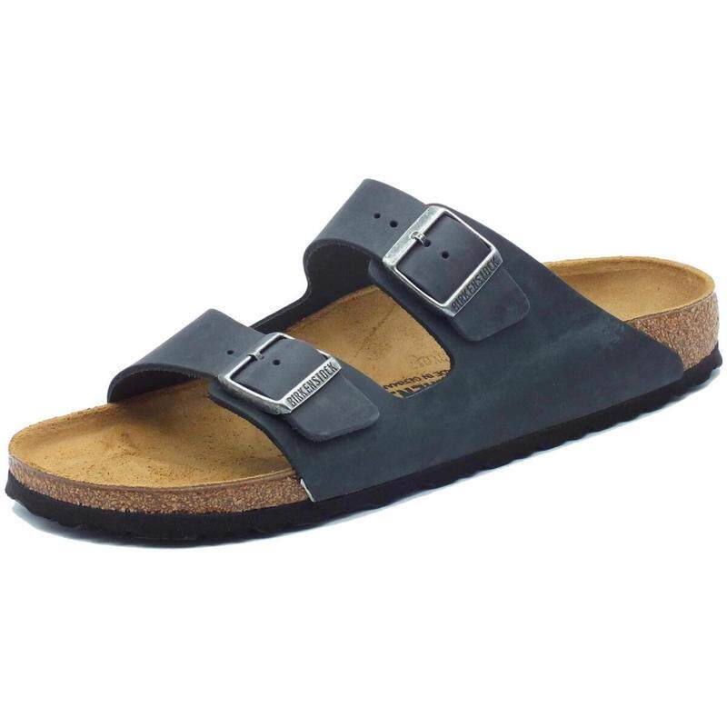 代购Birkenstock男士凉鞋可调节扣带舒适脚床透气鞋垫防滑鞋底