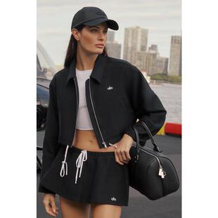 代购ALO YOGA女士夹克外套防风设计日常穿搭轻便保暖可调节下摆