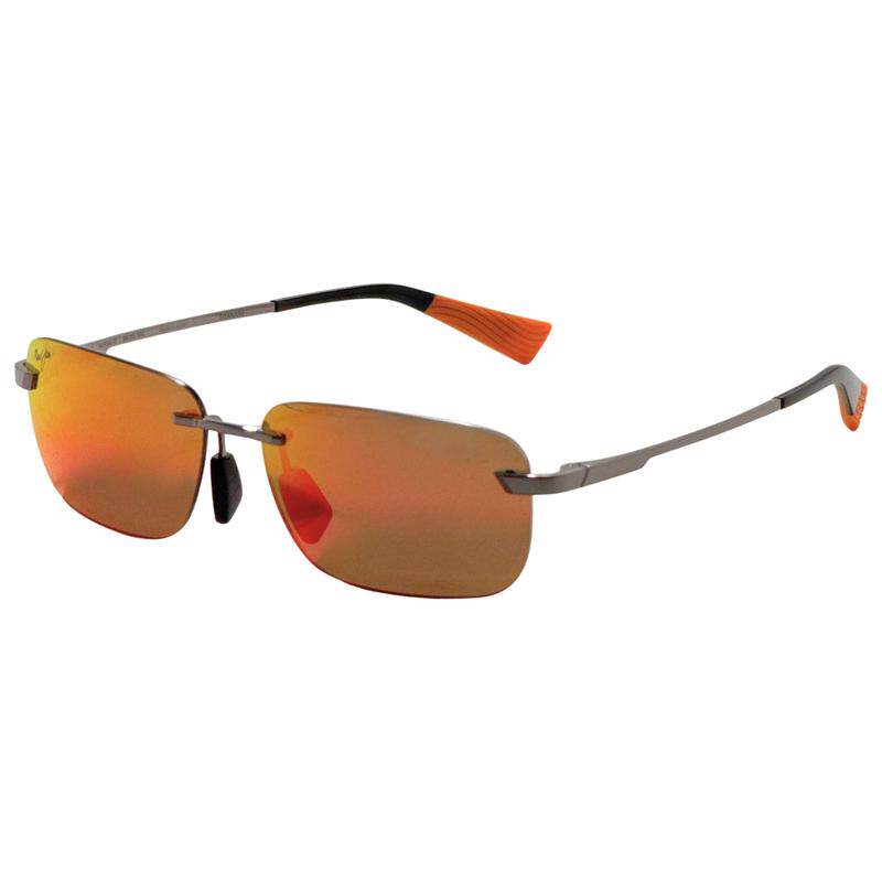 海外代购MauiJim男士太阳眼镜防紫外线防晒偏光金属框户外出行