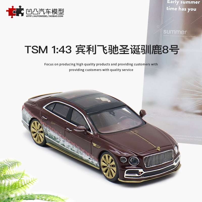宾利飞驰Bentley TSM 1:43 驯鹿8号 Reindeer Eight 仿真汽车模型