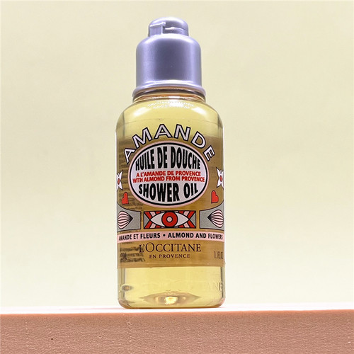 欧舒丹甜扁桃午后青榄香氛沐浴油