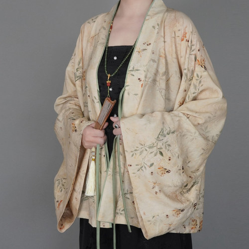 原创大码汉服天丝魏晋北朝褶衣