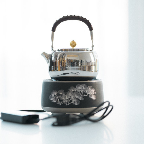 草木祠不锈钢泡茶电磁炉烧水壶