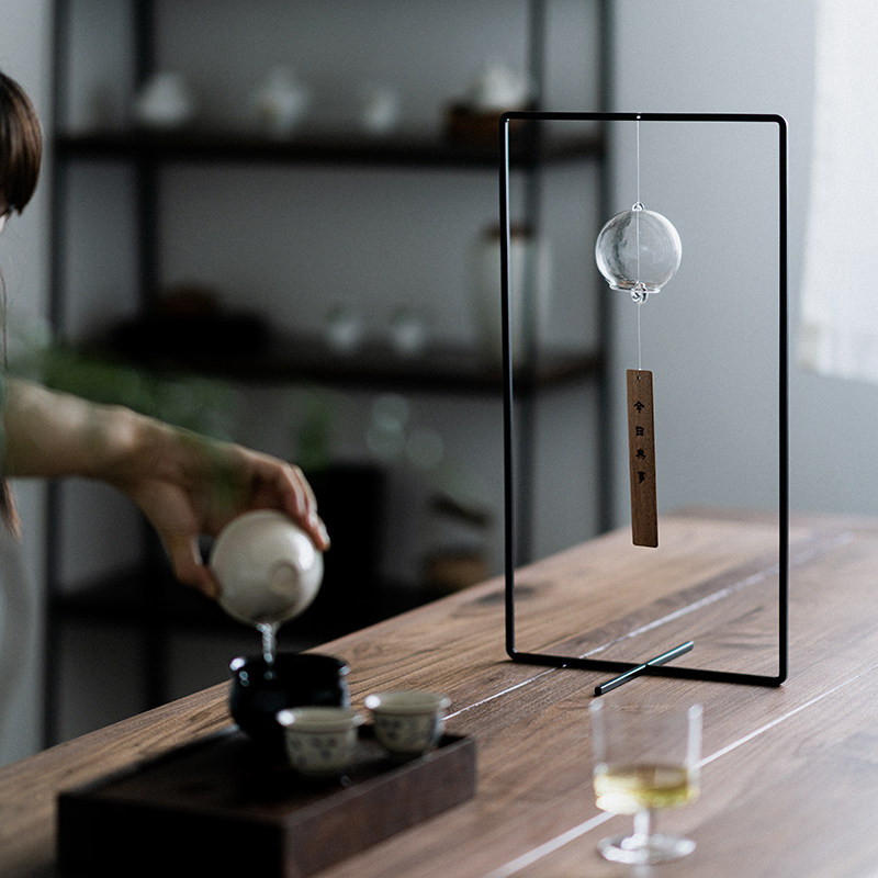 草木祠日式文字风铃实木玻璃和风礼物挂件日系小挂饰卧室挂饰,餐饮具,茶道/零配,淘宝优惠券,粉丝福利购,淘宝优惠卷