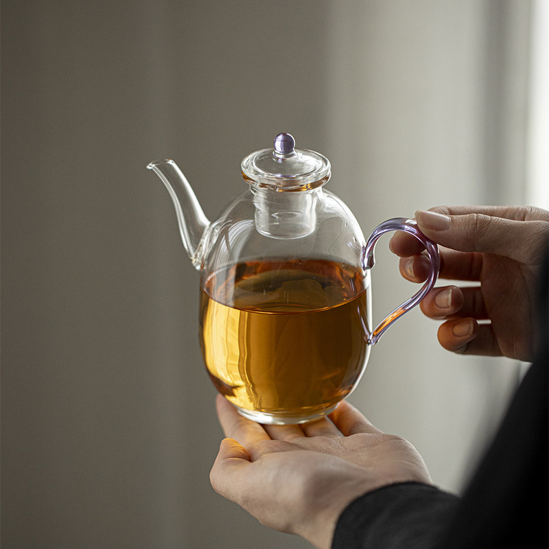 草木祠宋式玻璃执壶高硼硅耐高温煮茶壶泡茶壶黑晶炉烧水壶玻璃壶,餐饮具,茶壶,淘宝优惠券,粉丝福利购,淘宝优惠卷