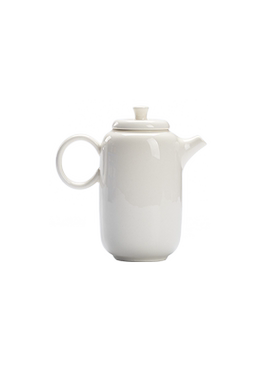 茶壶泡茶器陶瓷象牙白手工
