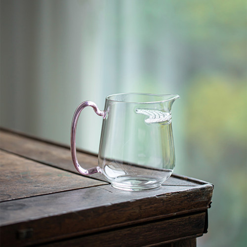小清新绿茶公道杯泡茶器匀杯
