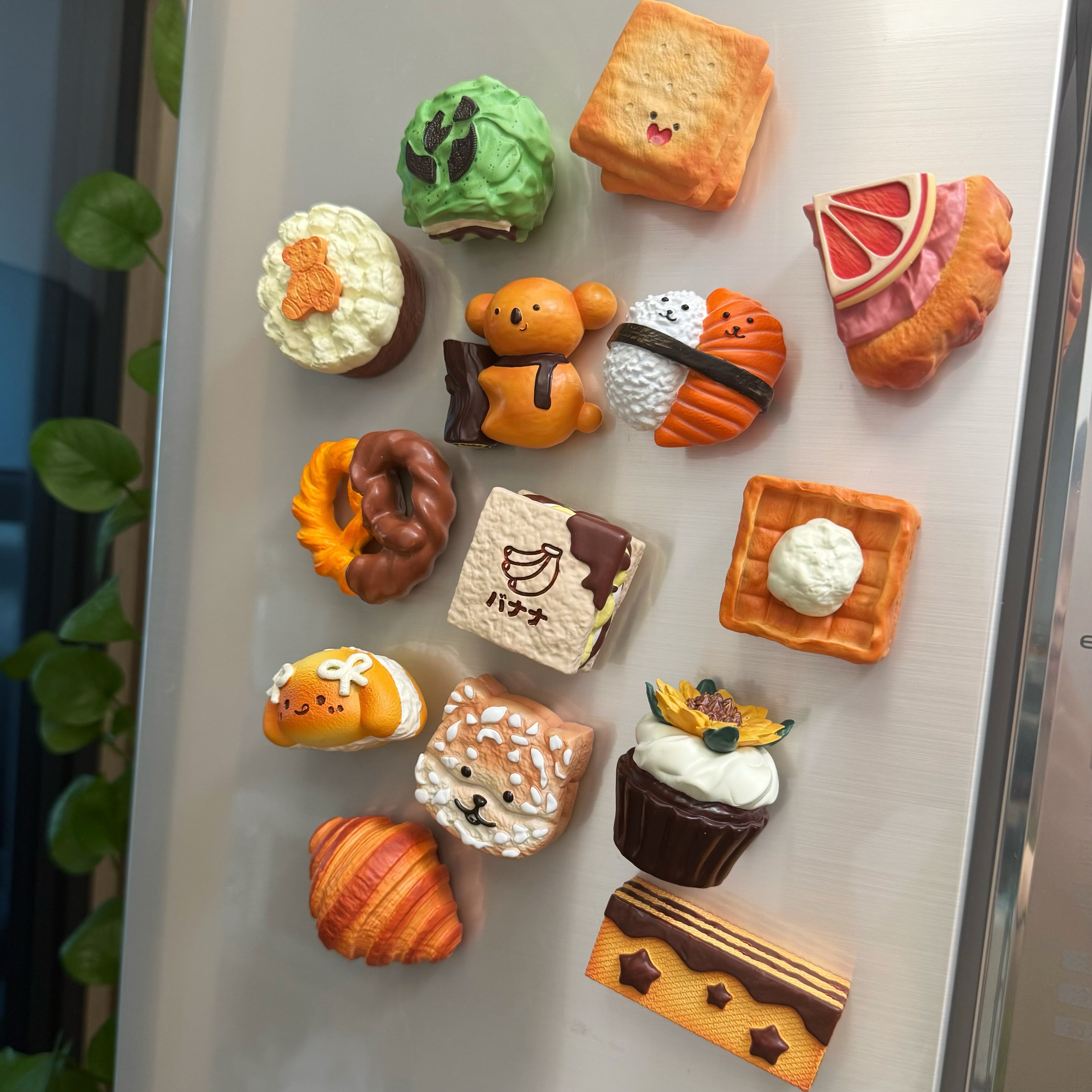 磁小蟹冰箱贴磁贴食物三明治抹茶兔子奶油面包饼干立体3d美食,家居饰品,冰箱贴,淘宝优惠券,粉丝福利购,淘宝优惠卷