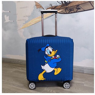 横款正方形登机箱拉杆箱弹力布保护套防尘罩18寸箱套不是箱子