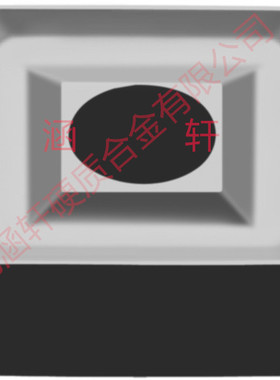 株洲钻石机夹刀片41305V YG6铸铁 低合金钢的铣削半精加工粗加工