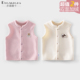 宝宝秋冬季 坎肩奥利绒 加绒马甲男女童保暖棉背心打底外穿衣服开衫