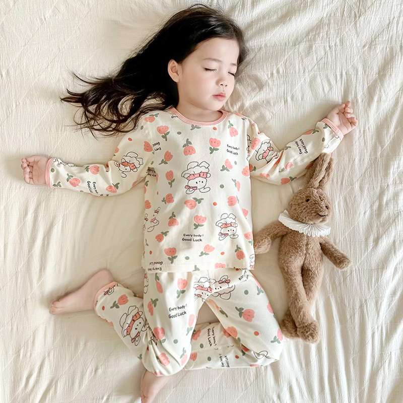 儿童秋衣秋裤套装棉男宝宝保暖内衣分体家居服女童长袖睡衣秋装潮,童装/婴儿装/亲子装,家居服套装,淘宝优惠券,粉丝福利购,淘宝优惠卷