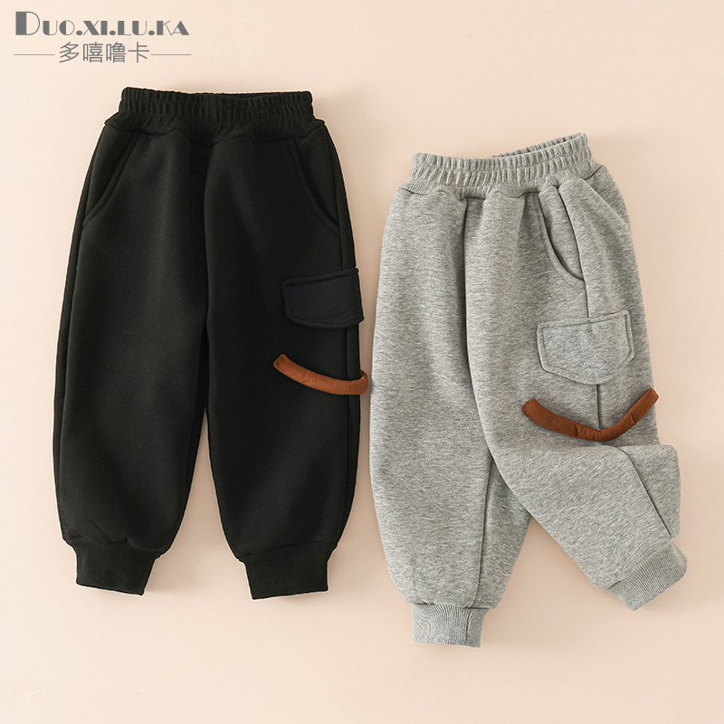 儿童卫裤秋冬款宝宝裤子加厚保暖男女童运动裤加绒哈伦裤外出长裤,童装/婴儿装/亲子装,裤子,淘宝优惠券,粉丝福利购,淘宝优惠卷