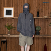 APOGE3阿保机 透气跑步户外轻薄夏 全包裹拓扑连帽防晒衣男女同款