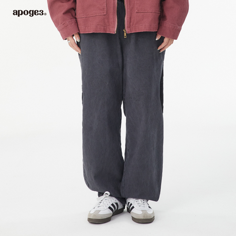 apoge3长裤宽松潮牌工装裤