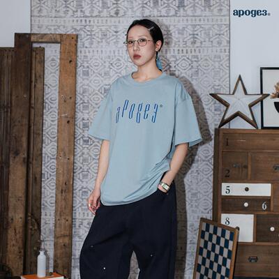 APOGE3阿保机 sorona凉感LOGO短袖T恤男女同款宽松潮牌美式索罗娜