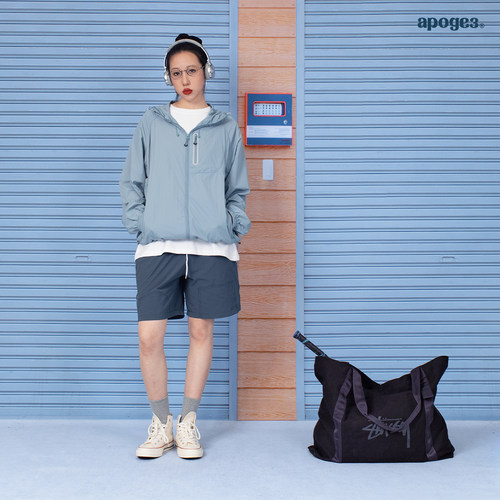 APOGE3防晒衣户外运动风防晒服男女夏季轻薄透气连帽防紫外线外套