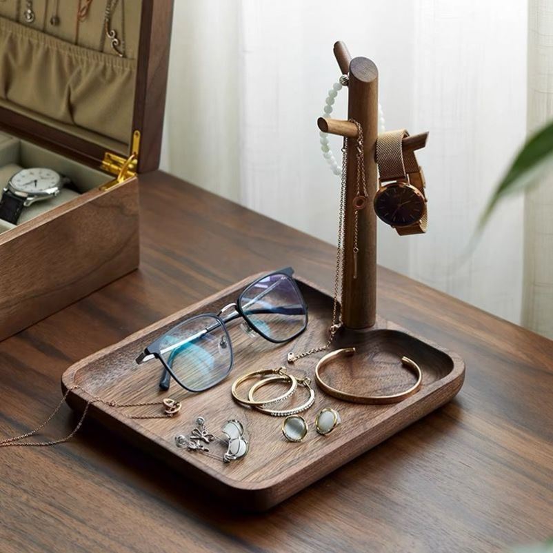 新款钥匙收纳玄关摆件桌面置物架找钥匙神器创意挂式入门钥匙收纳