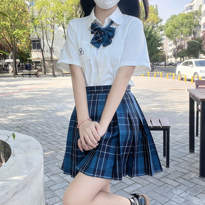 同格大澜jk制服格裙套装