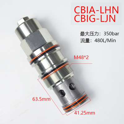 SUN型抗衡阀螺纹插装平衡阀CBIA-LHN CBIG-LJN 480L