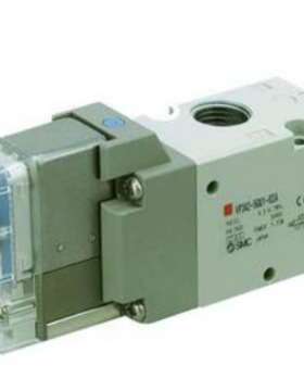 SMC VP300/500/700 3通电磁阀弹性密封先导式座阀VP542R-5GD1-03A