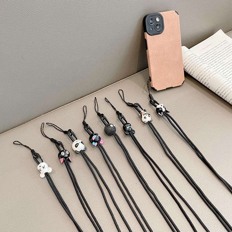 可爱公仔挂绳手机壳挂件长绳结实挂脖子绳手提挂坠手机链吊绳防丢钥匙挂链U盘吊工牌胸牌防摔新款链条配件黑,3C数码配件,手机挂件/手机链,淘宝优惠券,粉丝福利购,淘宝优惠卷