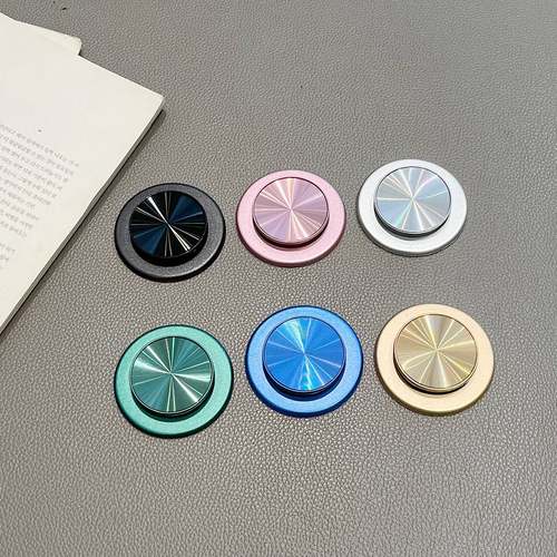 简约纯色CD纹强力磁吸气囊支架