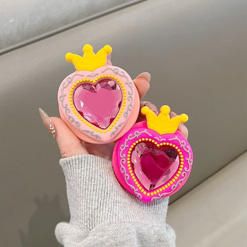 高级奢华宝石皇冠爱心磁吸支架