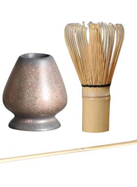 抹茶百本立茶筅宋代点茶打抹茶工具套装日式Matcha tools set茶道
