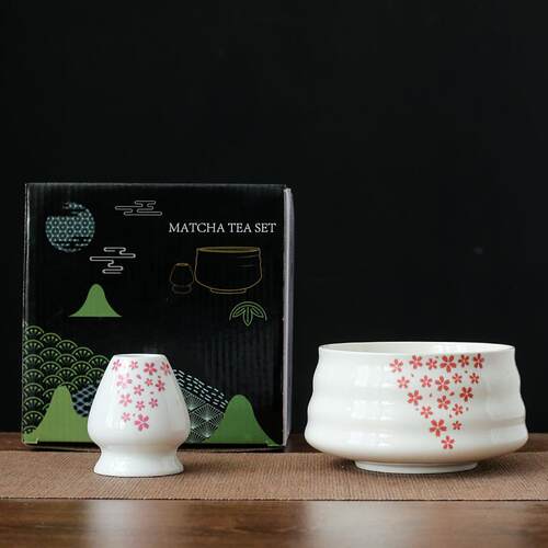 日式抹茶茶具套装陶瓷亮光釉