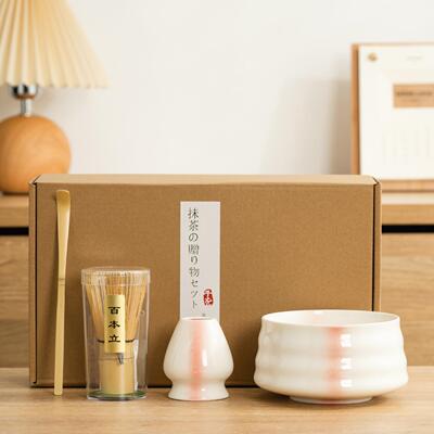 日式matchaset抹茶百本立套装