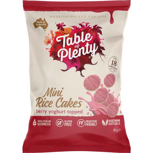 TableofPlenty浆果酸奶味米饼