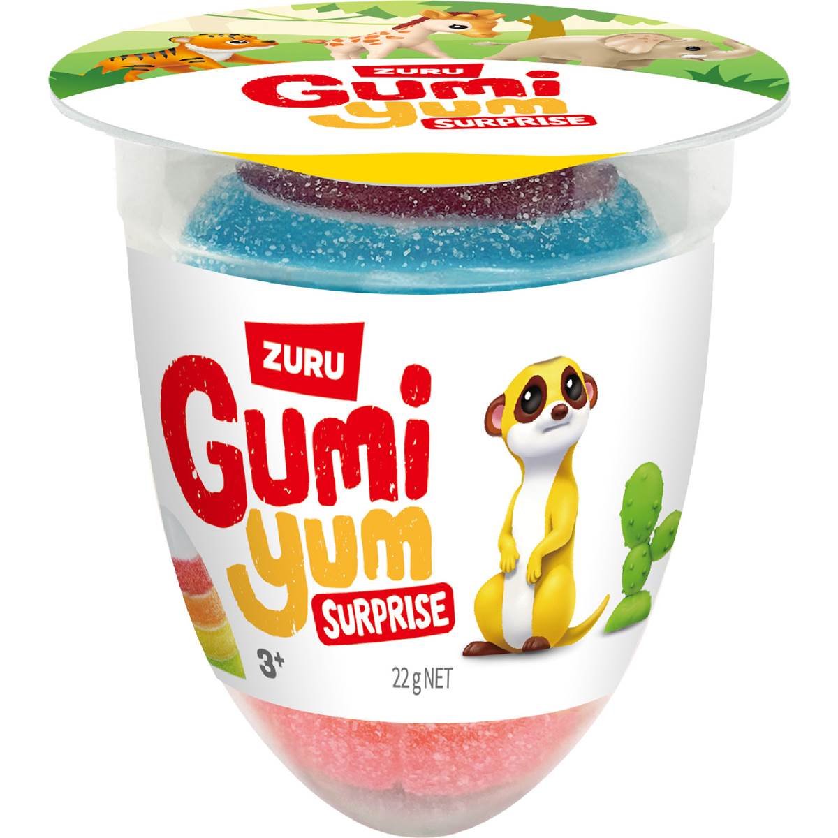 澳洲代购Zuru Gumi Yum澳洲本土曲奇蛋果汁软糖变形金刚玩具