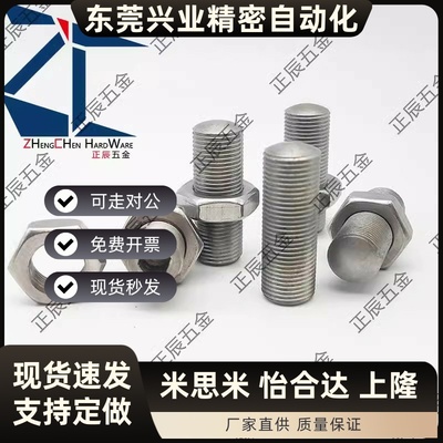 PAS11/ANBM16-40/45/50/60/70/80碳钢 细牙型 内六角孔型调整螺栓