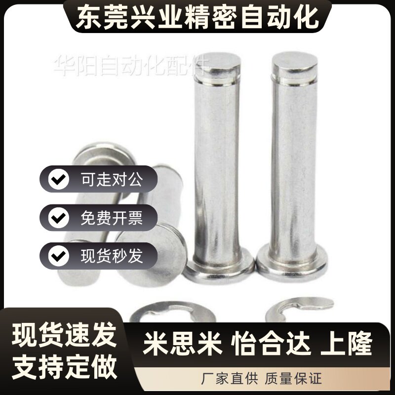 替代SHCCG8/10/6/5/4/12-10/15/20/25铰链销带肩扣环型