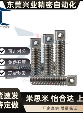 SAIPOZ3/4/5/6-10~25/30两平面颈部全螺纹型弹簧用拉伸支柱 FFE11