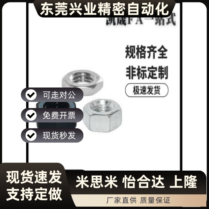 上隆304六角螺母 SLMNA-M1.6/2/2.5/3/4/5/6/8/10/12/16/20/24/30