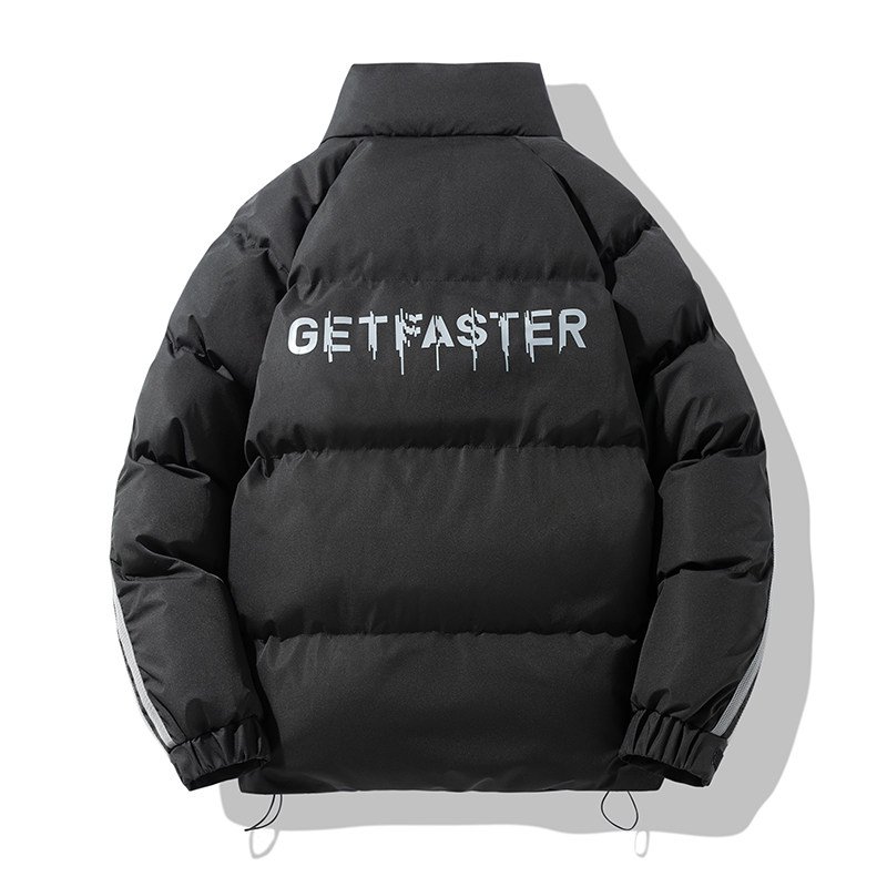 2025冬季新款韩版宽松情侣外套面包服加厚棉衣立领棉袄MY8201-P55,男装棉衣,星座1816-1（原1210-1）